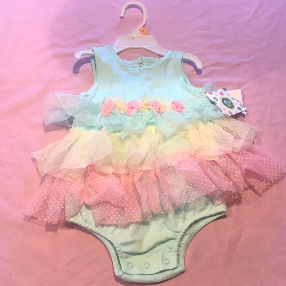 infant dress w/ headband